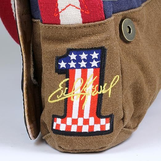 Evel Knievel Legacy Canvas Messenger Bag