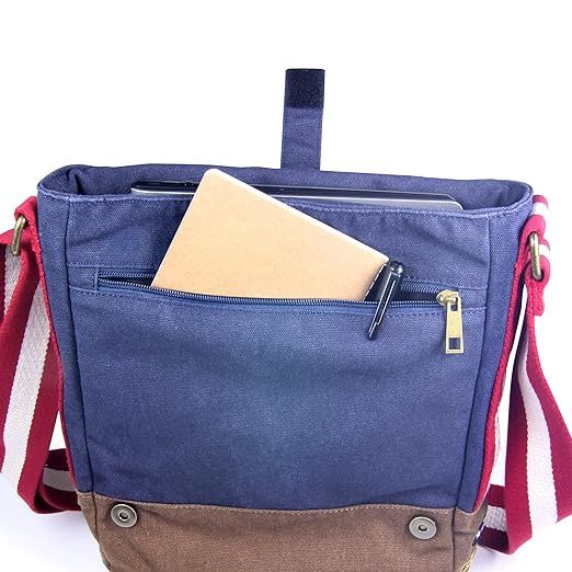 Evel Knievel Legacy Canvas Messenger Bag