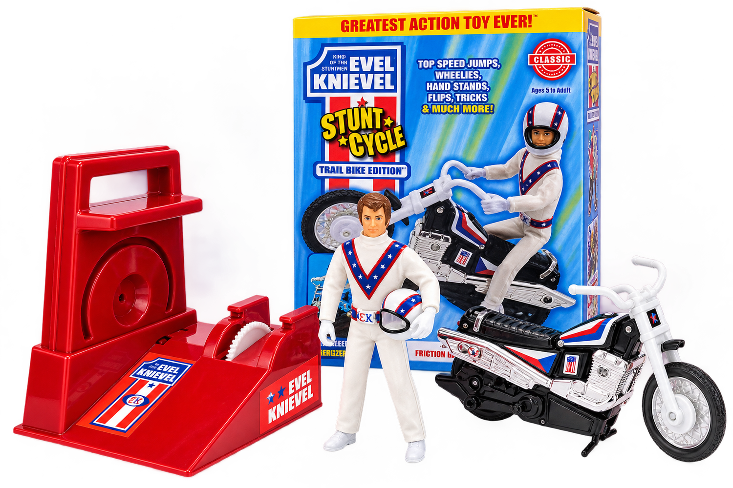 Evel Knievel Stunt Cycle Trailbike Edition