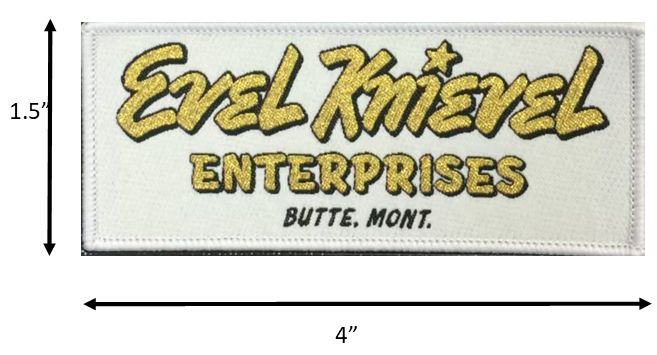 Evel Knievel Enterprises Patch