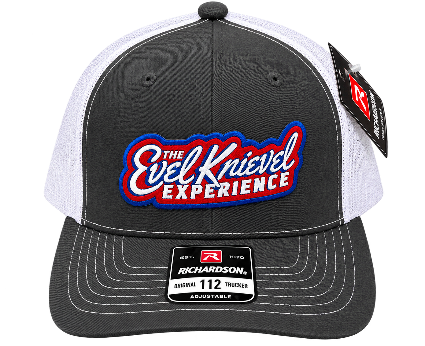 Evel Knievel Experience Charcoal/White Ball Cap
