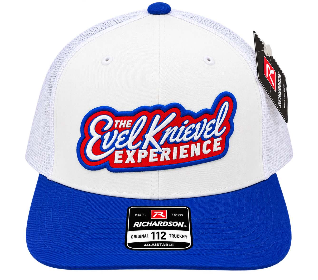 Evel Knievel Experience White/Royal Ball Cap