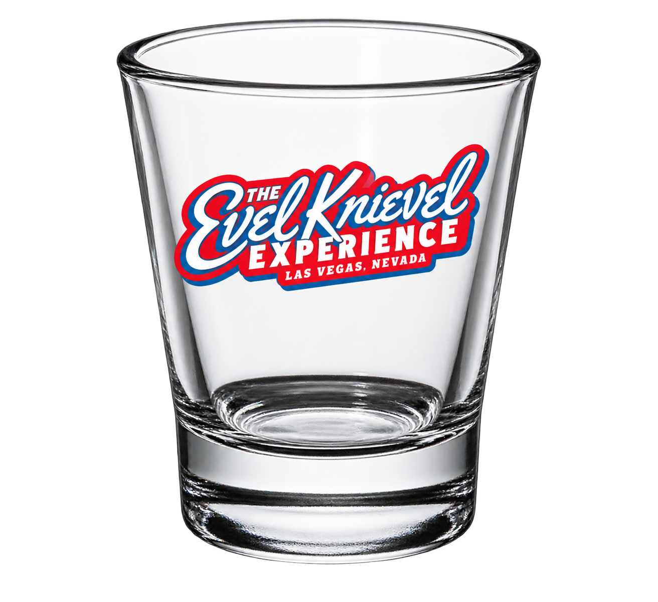 Evel Knievel Experience Shot Glass