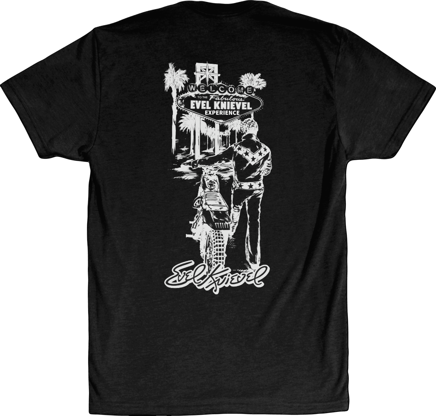 Experience  Welcome Sign T-Shirt -Black