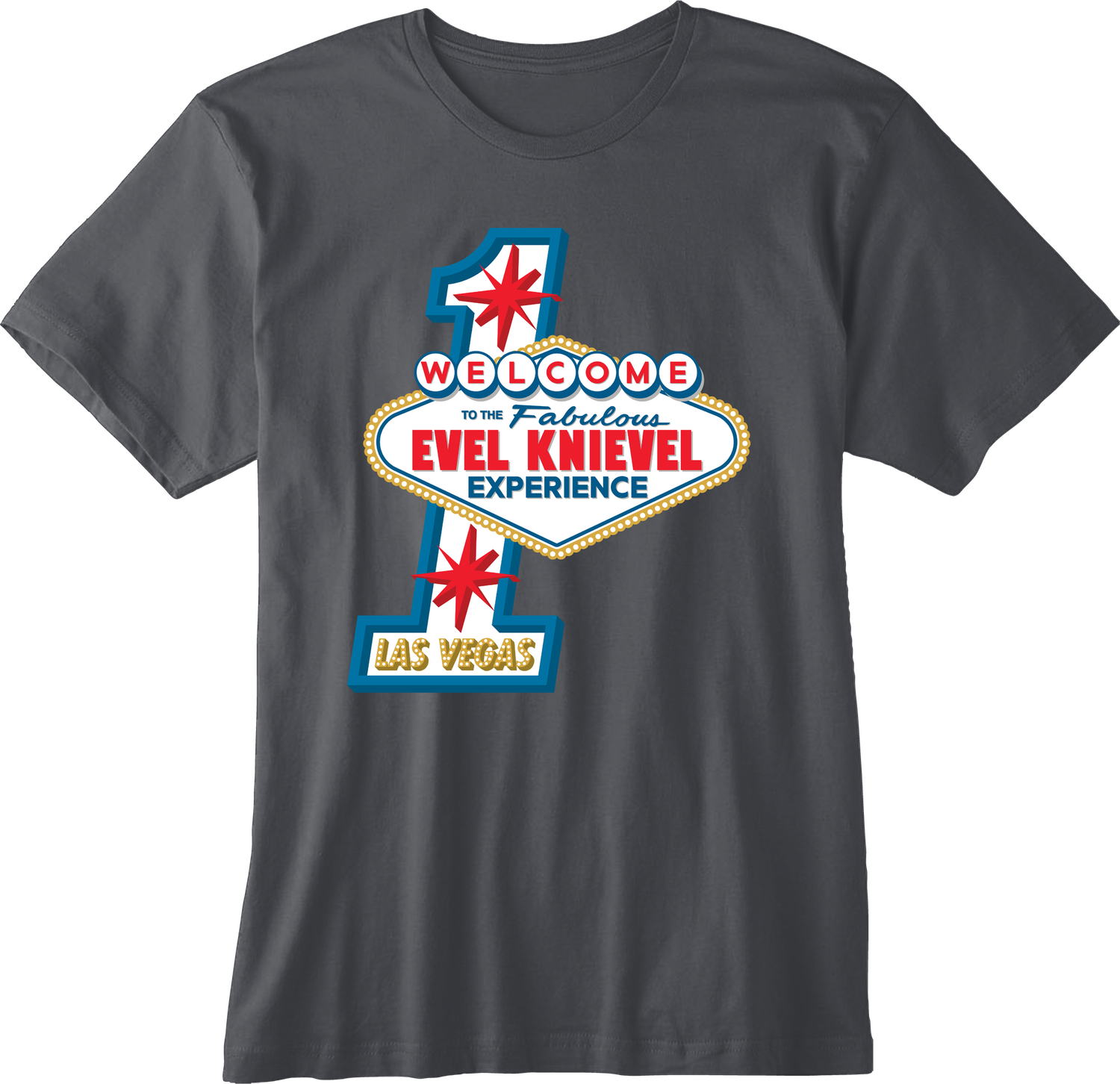 Experience #1 Sign - T-Shirt - Charcoal, Size: S