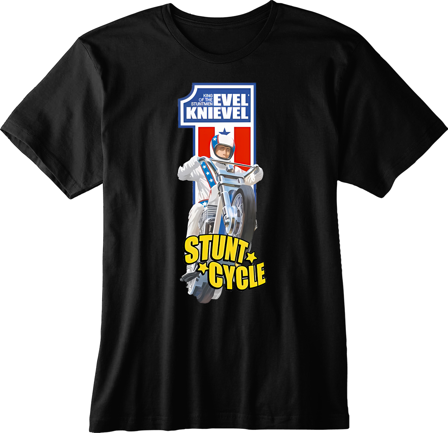 Stunt Cycle - T-Shirt - Black
