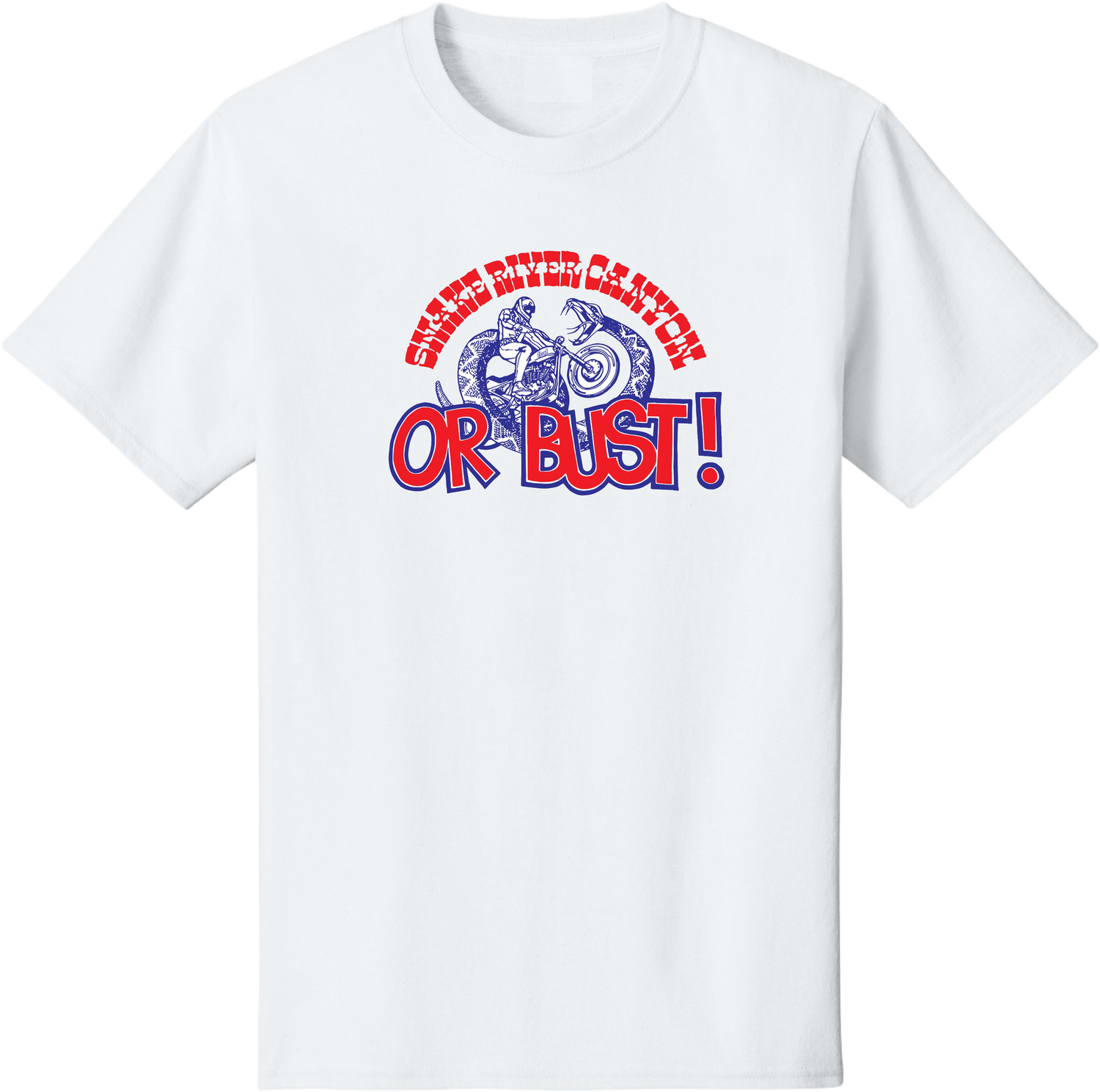 Snake River or Bust - T-Shirt - White