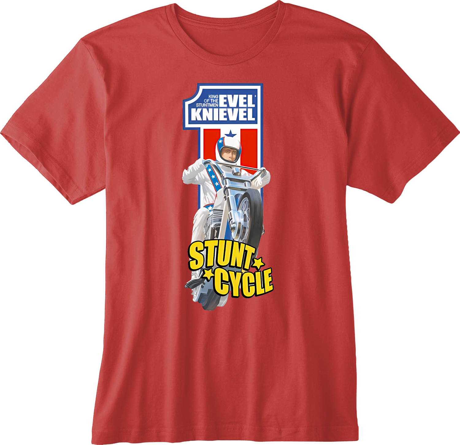Stunt Cycle Youth - T-Shirt - Red