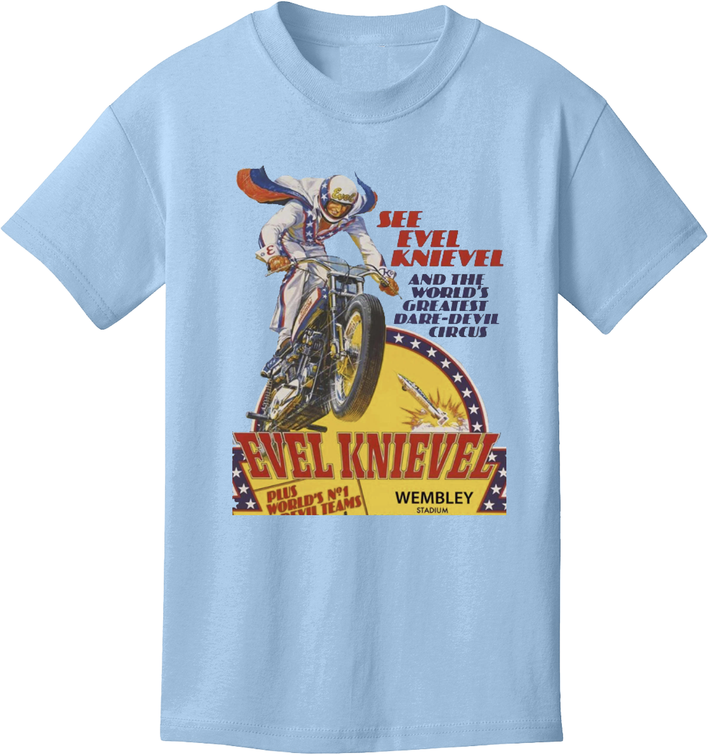 Wembley Youth - T-Shirt - Blue