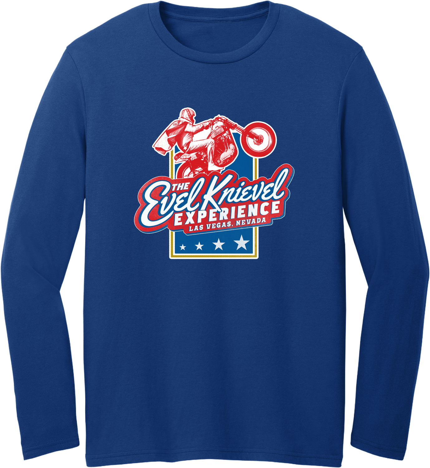 Evel Knievel Experience Wheelie - L/S T-Shirt