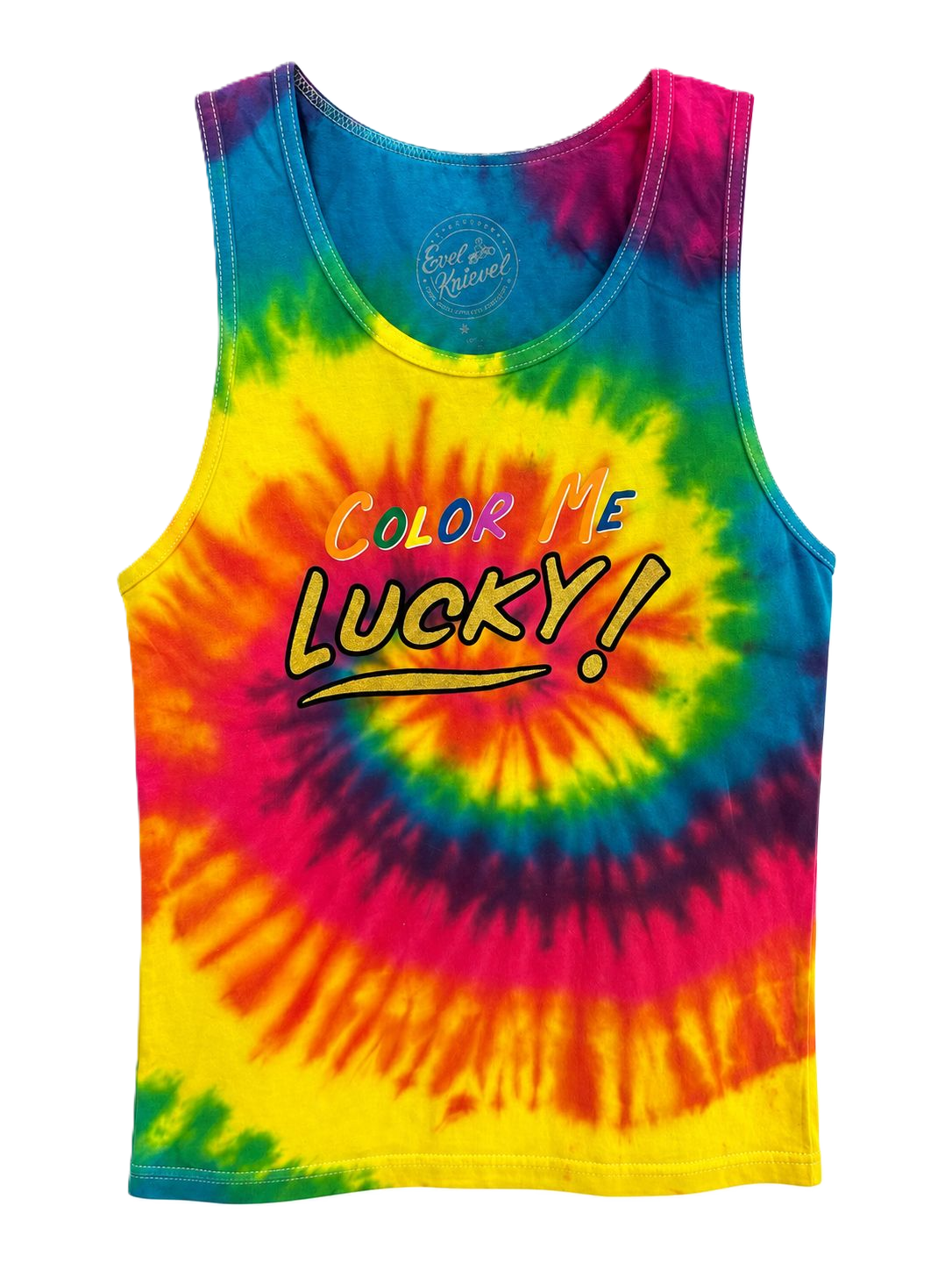 Color Me Lucky Tie-Dye Tank