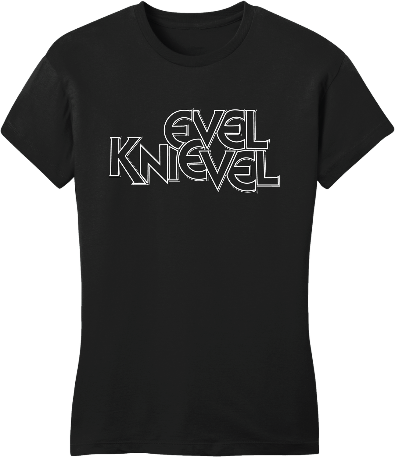 Evel Knievel Women's Fitted T-Shirt