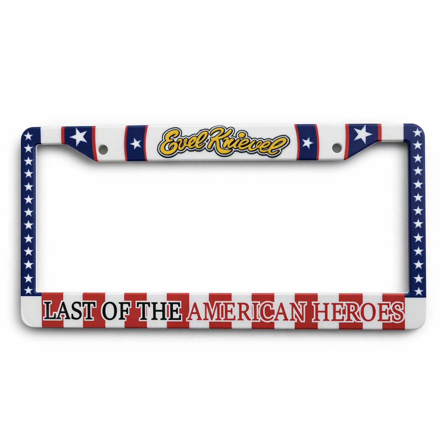 Evel Knievel License Plate Bracket