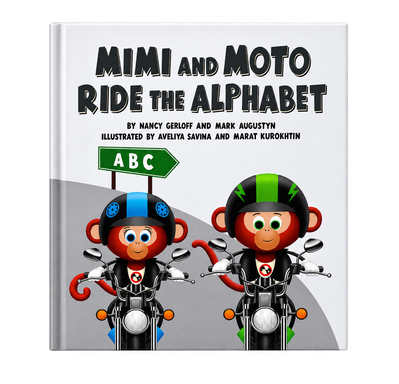 Mimi and Moto Ride the Alphabet