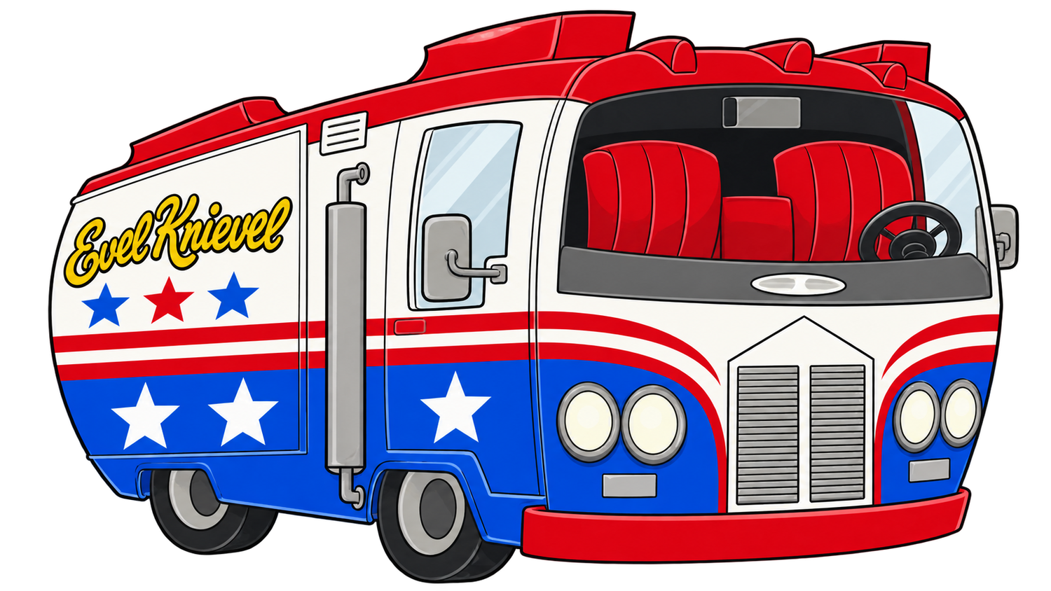 Scramble Van Enamel Pin