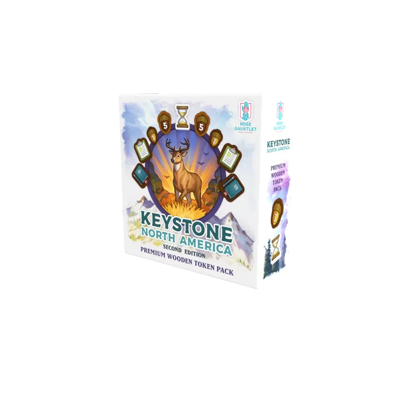 Keystone North America Premium Wooden Token Pack