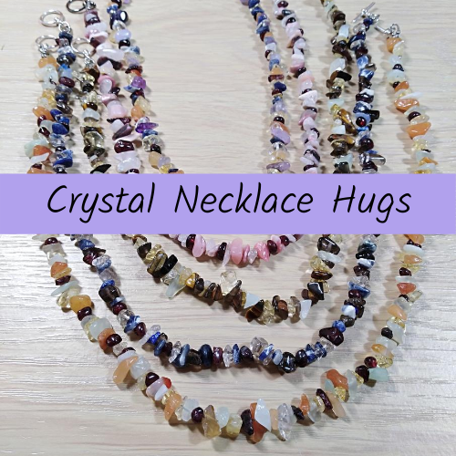 Crystal Necklace Hug C0001