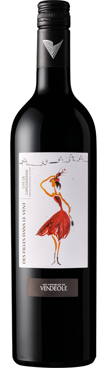 DES FILLES DANS LE VENT — MERLOT ROUGE