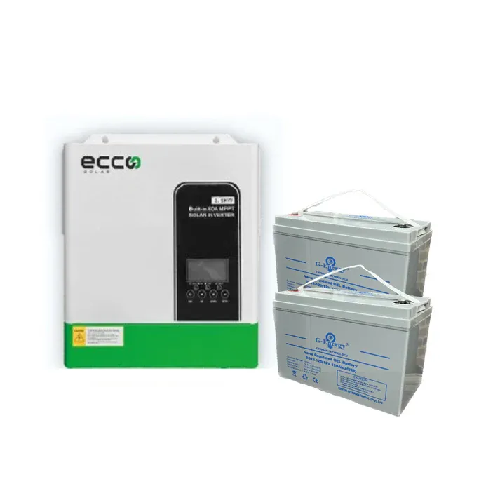 Ecco 3.5KW / 3500W 24V MPPT 100A Ecco Pure Sine Wave Hybrid Inverter + 2x 100AH Gel Batteries Load Shedding Kit