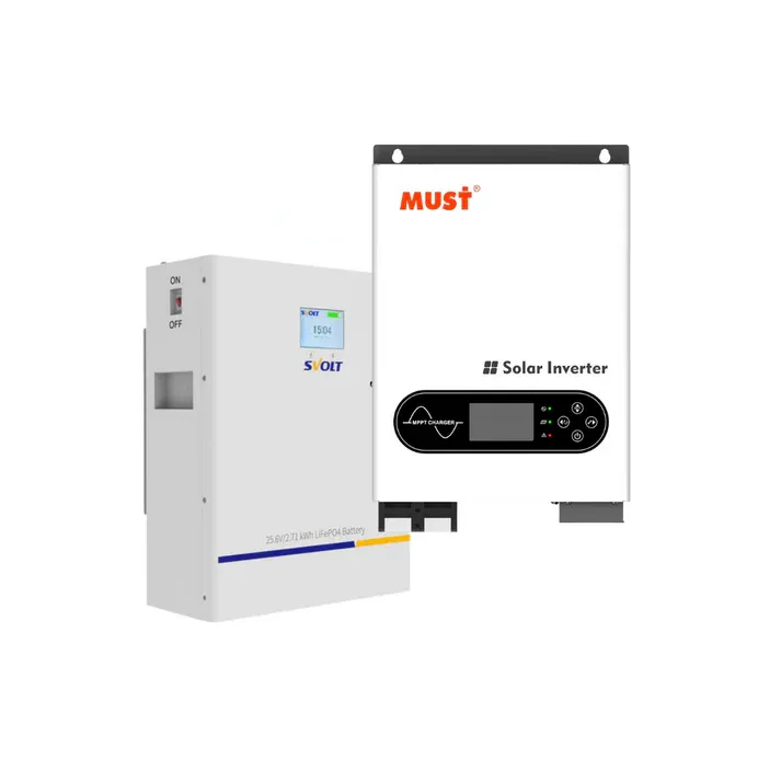 3.6KVA / 3600W MPPT MUST Hybrid Inverter 24V + 2.71kWh 106AH SVOLT Lithium Battery