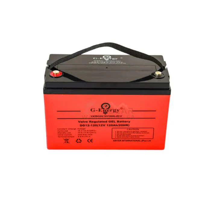120AH G-ENERGY 12V Deep Cycle Gel Battery
