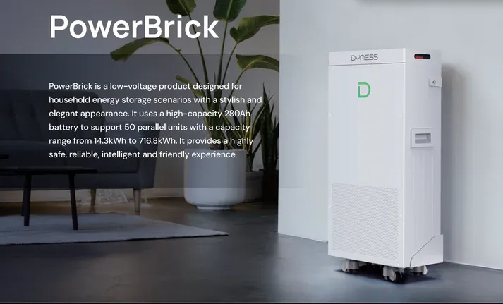 14.3kWh Dyness Power Brick Lithium Battery