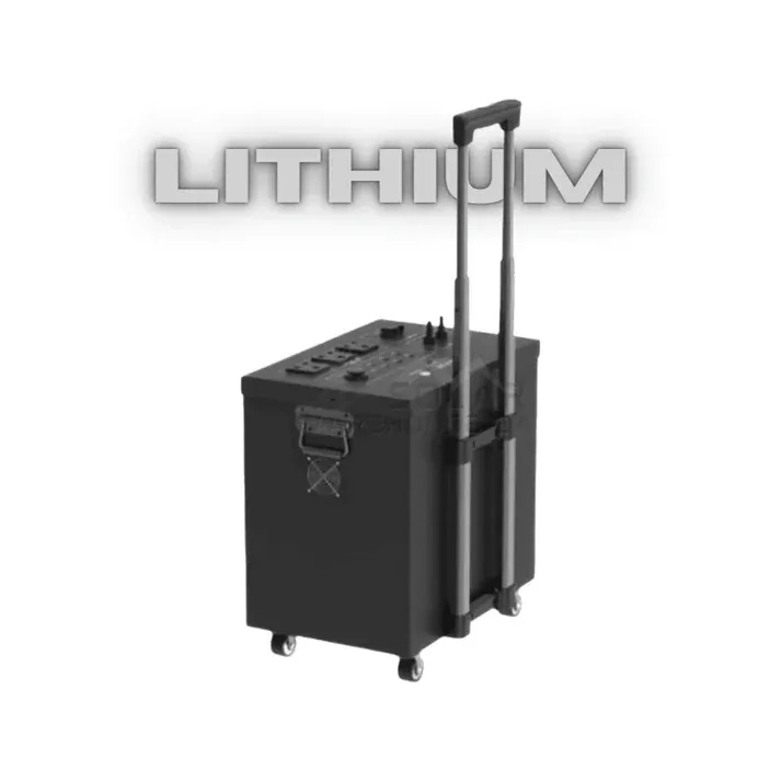 2.16kWh / 1520W INGLE MPPT 24V 90AH Lithium Plug &amp; Play Trolley System Solar Ready