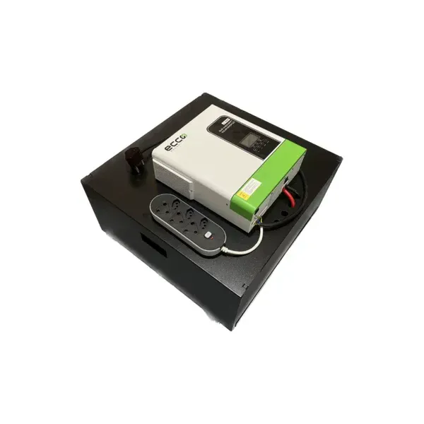 3.5KVA / 3500W 24V ECCO Hybrid Inverter 100A Plug &amp; Play System + 2.56kWh LITHIUM BATTERY (SOLAR READY)