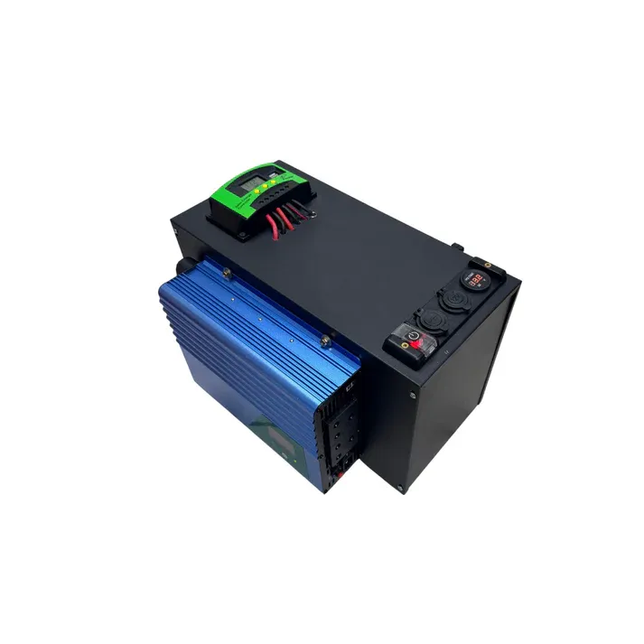 OFF-GRID Portable 100AH 12V Lithium Solar Kit with 1500W Inverter &amp; 100W Solar Panel