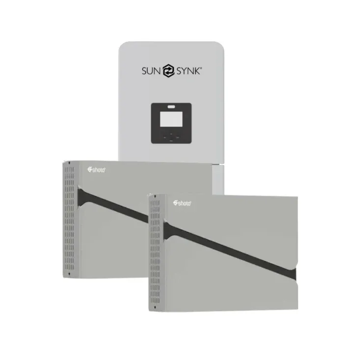 8KW Sunsynk Hybrid Inverter (SG05LP1 EU SM2) + 2x 5.12kWh Shoto HP10-BOX5 Pro Lithium Ion Battery Loadshedding Combo