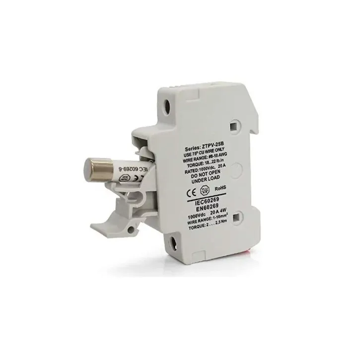 Solar DC Fuse + Holder 32A – 10 X 38mm (Includes Fuse)