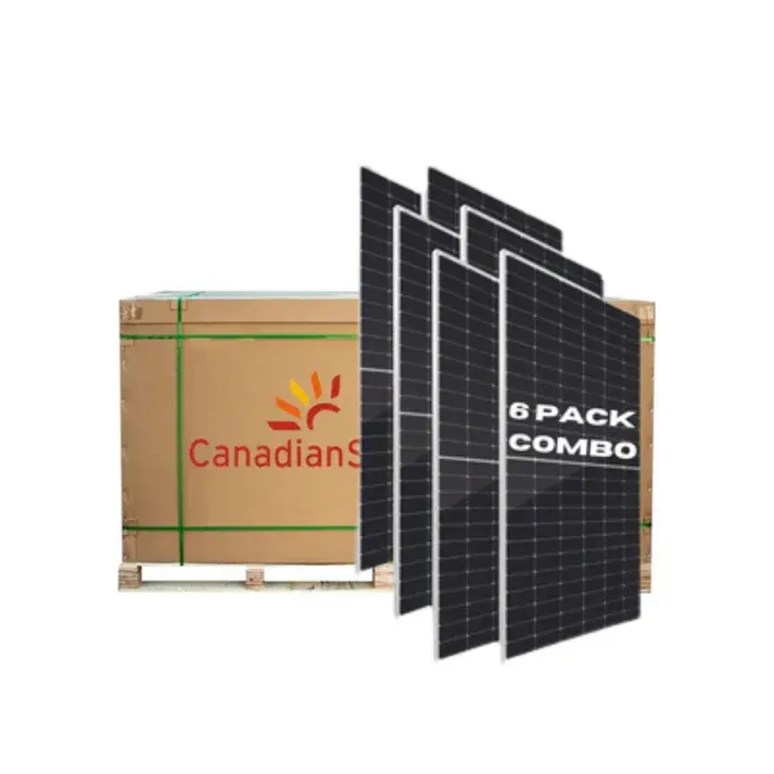 460W CANADIAN Mono Perc Solar Panels (6 Pack Combo) - High Efficiency PV Module