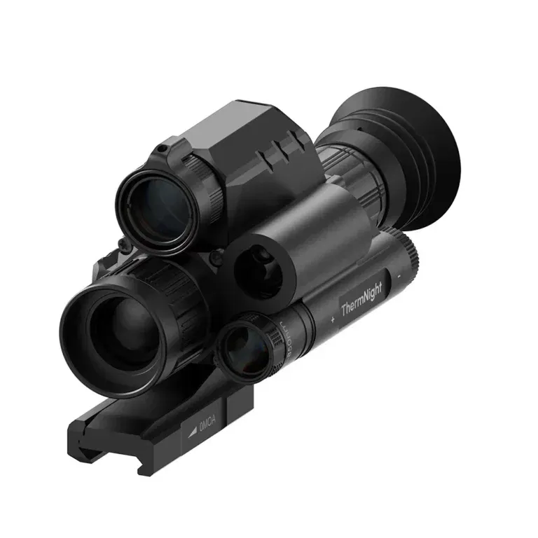 TNC225R – ThermNight Thermal &amp; Night Vision Multispectral Scope with Laser Rangefinder and Ballistic Calculator (3 in 1)