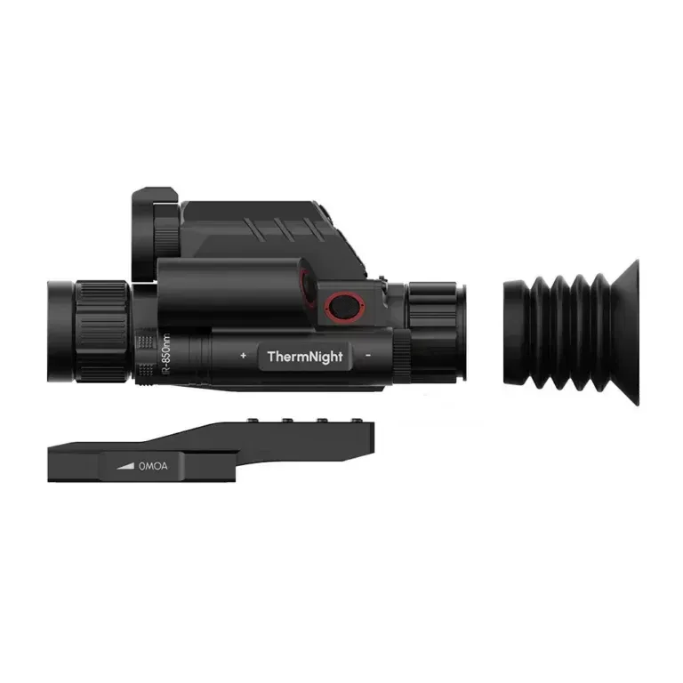 TNC225R – ThermNight Thermal &amp; Night Vision Multispectral Scope with Laser Rangefinder and Ballistic Calculator (3 in 1)