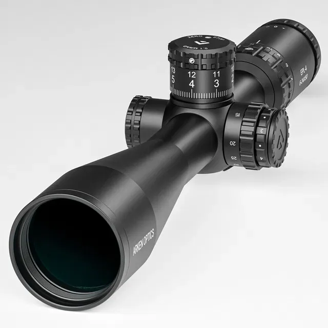 Arken EPL4 4-16×44 FFP MIL VHR Illuminated Reticle with Zero Stop – 30mm Tube