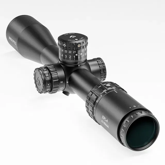 Arken EPL4 4-16×44 FFP MOA VHR Illuminated Reticle with Zero Stop – 30mm Tube