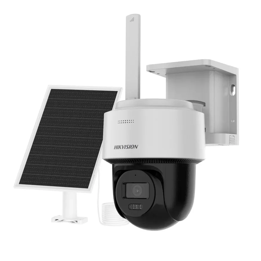 Hikvision 4MP 24/7 Solar 4G PT Camera