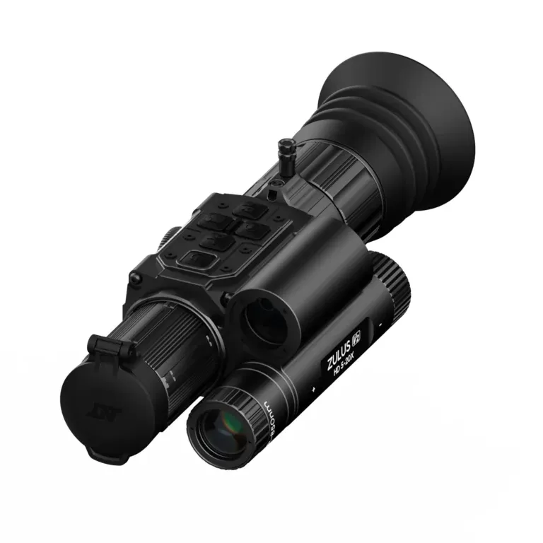 DNT Optics ZULUS HD V2 5-20X Digital Night Vision Scope With Laser Rangefinder and Ballistic Calculator