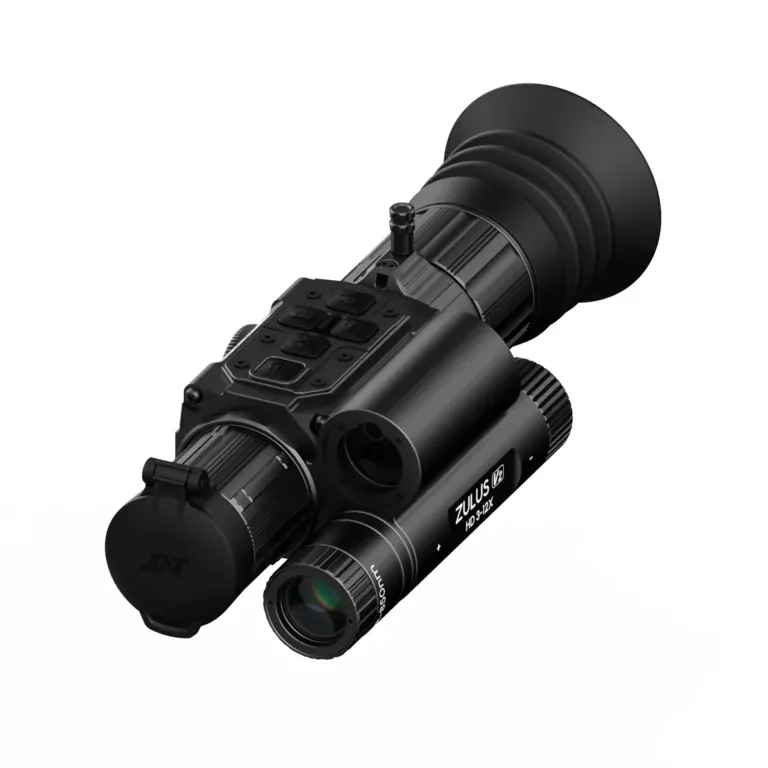 DNT Optics ZULUS HD V2 3-12X Digital Night Vision Scope with Laser Rangefinder and Ballistic Calculator