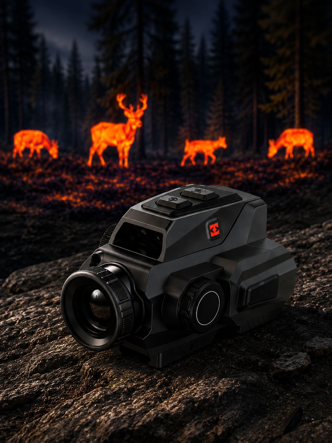 HIKMICRO HIKTac TC19L Tactical Thermal Imaging Scope &amp; Laser Rangefinder