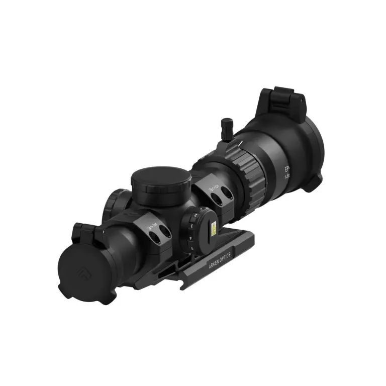 Arken Optics EP-8 1-8×28 FFP LPVO Bundle with Scope Mount — 34mm Tube