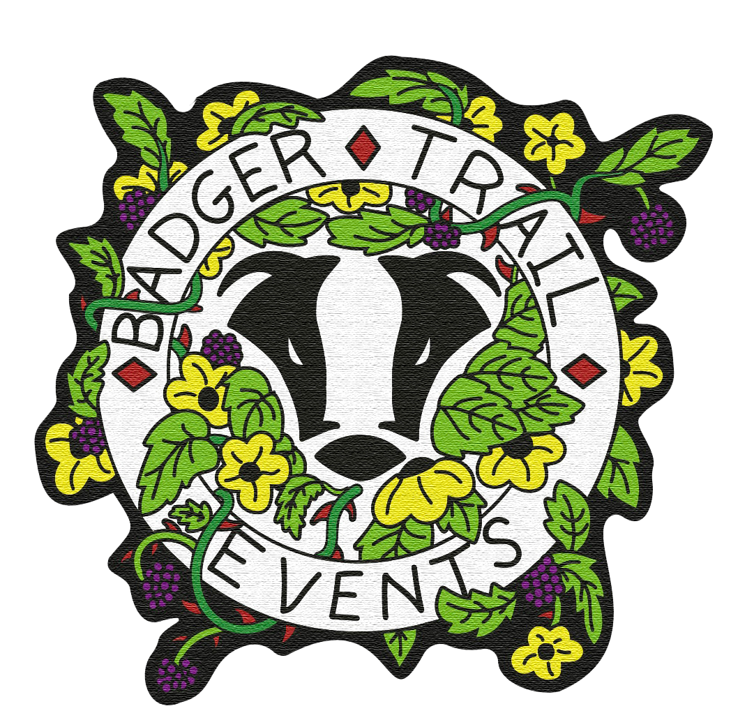 Badger Trail Events Woven Patch