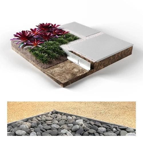 Zero-Flex Edging 2200mm long Galvanised Steel