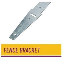 FENCE BRACKET 6MM OFFSET SUIT TIMBER
