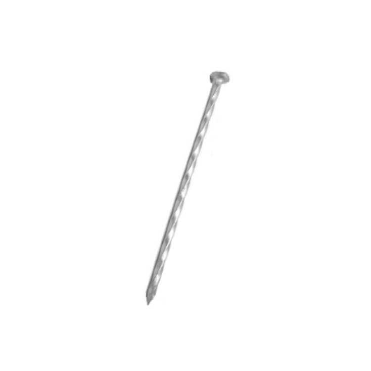 HEDGE HEAVY DUTY GALVANISED STEEL Twist Shank Fixing Spike