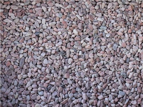 Kashmiri Salmon Pink Natural Pebbles, Size: 5-7mm 20kg bag