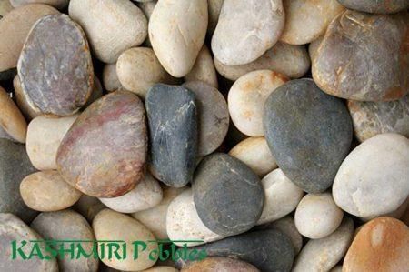 Kashmiri Mixed Natural Pebbles, Size: 8-12mm 20kg bag