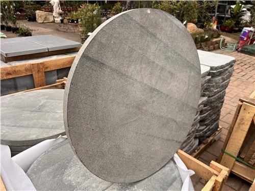 Circular Bluestone Stepping Stone, Size: 600mm
