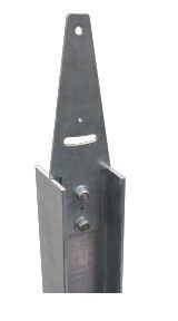 RETAINING WALL FENCE BRACKETS, Material: TIMBER FENCE