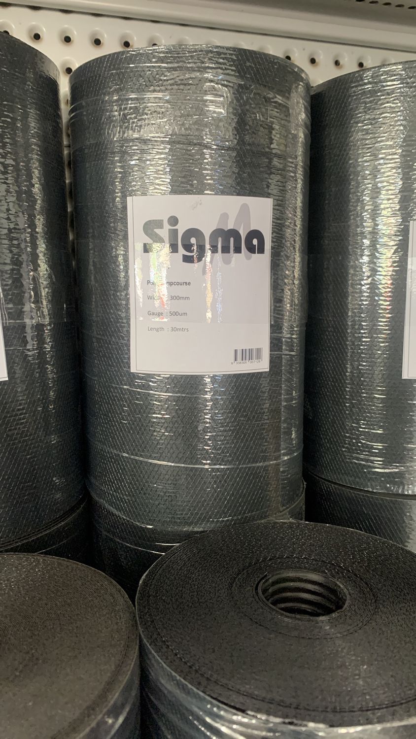 DAMPCOURSE 300MMX30M BLACK